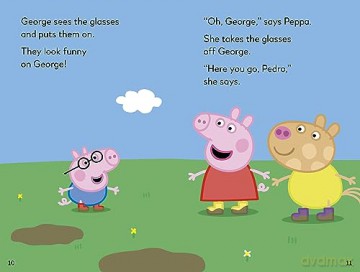 Peppa Pig Peppa's First Glasses: Read It Yourself - Level 2 Developing Reader - Ladybird [KSIĄŻKA]