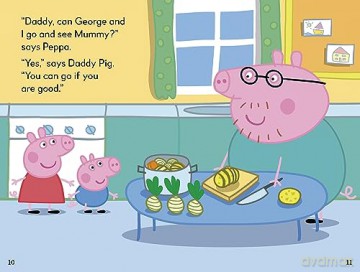 Peppa Pig The Family Computer: Read It Yourself - Level 1 Early Reader - Ladybird [KSIĄŻKA]