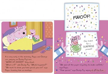 Peppa Pig: Daddy Pig's Surprise: A Lift-the-Flap Book: An interactive book for toddlers [KSIĄŻKA]