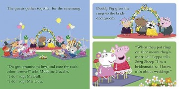 Peppa Pig: Peppa Goes to a Wedding [KSIĄŻKA]