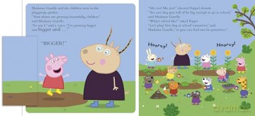 Peppa Pig: Peppa's First Day at School: A Lift-the-Flap Picture Book [KSIĄŻKA]