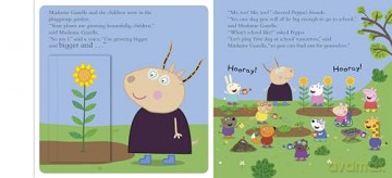 Peppa Pig: Peppa's First Day at School: A Lift-the-Flap Picture Book [KSIĄŻKA]