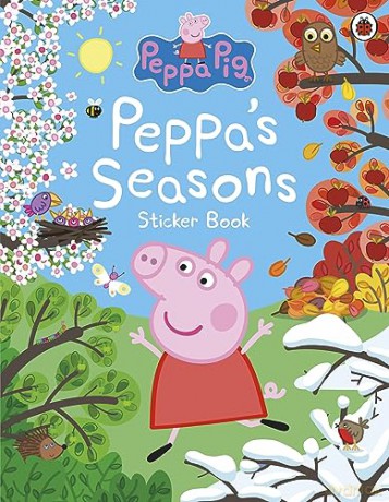 Peppa Pig: Peppa's Seasons Sticker Book [KSIĄŻKA]