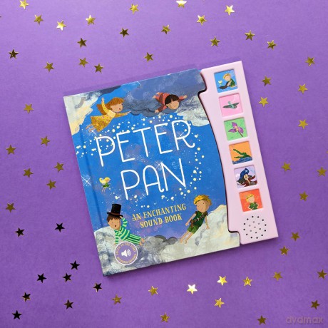 Peter Pan Fairy Tale Sound Book - 6 Enchanting Sound Buttons To Press And Play (Sound Books) [KSIĄŻKA]