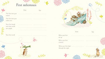Peter Rabbit Baby Record Book - Potter Beatrix [KSIĄŻKA]