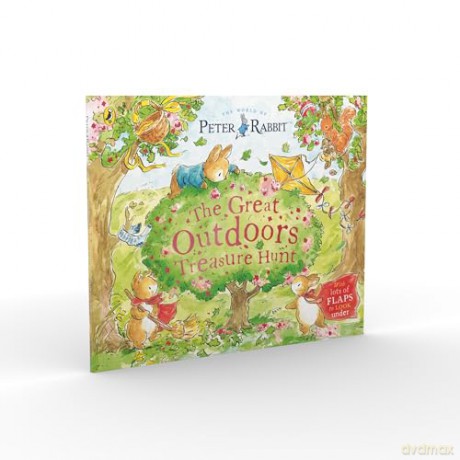 Peter Rabbit: The Great Outdoors Treasure Hunt: A Lift-the-Flap Storybook - Beatrix Potter [KSIĄŻKA]
