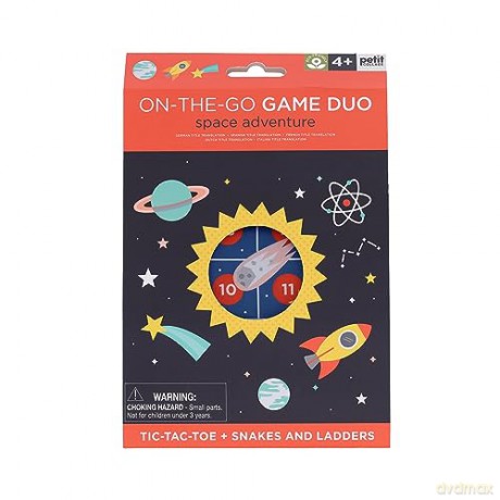 Petit Collage On-the-go Game Duo Space Adventure - Petit Collage