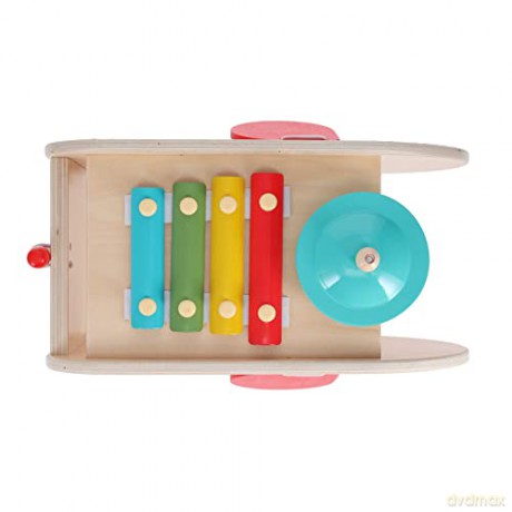 Petit Collage Wooden 5-in-1 Elephant Music