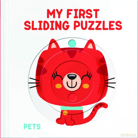 Pets (My First Sliding Puzzles) - Yoyo Books [KSIĄŻKA]