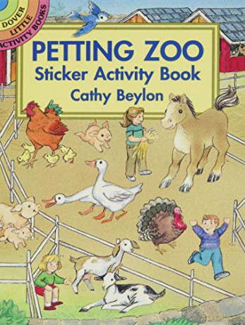 Petting Zoo Sticker Activity Book (Little Activity Books) - Mark Twain [KSIĄŻKA]