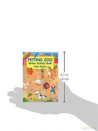 Petting Zoo Sticker Activity Book (Little Activity Books) - Mark Twain [KSIĄŻKA]