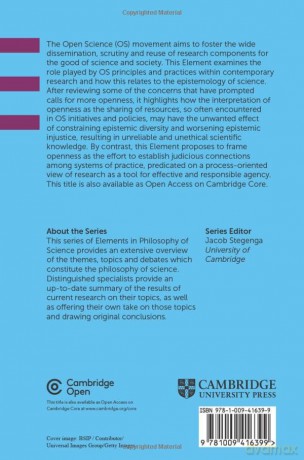 Philosophy of Open Science (Elements in the Philosophy of Science) - Sabina Leonelli [KSIĄŻKA]