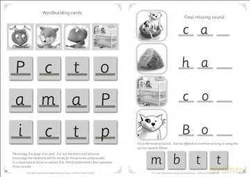 Phonic Books Dandelion Launchers Reading and Writing Activities Units 1-3: Sounds of the alphabet (Phonic Books Beginner Decodable Readers) - Phonic Books [KSIĄŻKA]