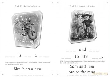 Phonic Books Dandelion Launchers Reading and Writing Activities Units 4-7: Sounds of the alphabet (Phonic Books Beginner Decodable Readers) - Phonic Books [KSIĄŻKA]
