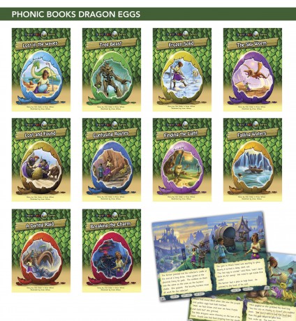 Phonic Books Dragon Eggs: Alternative vowel spellings (Phonic Books Catch Up Readers) - Phonic Books [KSIĄŻKA]