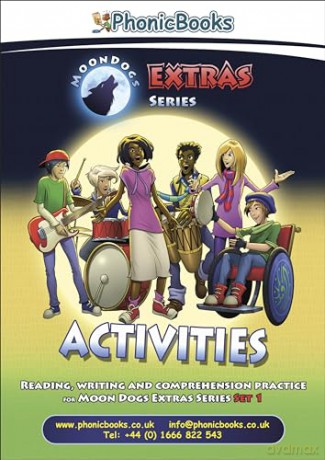 Phonic Books Moon Dogs Extras Activities: Photocopiable Activities Accompanying Moon Dogs Extras Books for Older Readers (alternative vowel spellings) (Phonic Books Catch Up Readers) - Phonic Books [KSIĄŻKA]