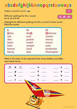 Phonics - Learn at Home Pack 4 (Bug Club), Phonics Sets 10-12 for ages 5-6 (Six stories + Parent Guide + Activity Book) - Rhona Johnston [KSIĄŻKA]