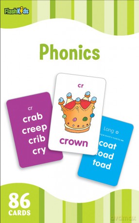 Phonics (Flash Kids Flash Cards) - Flash Kids [KSIĄŻKA]