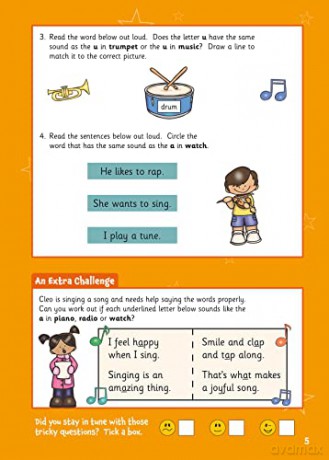 Phonics Activity Book for Ages 5-6 (Year 1) (CGP KS1 Activity Books and Cards) - CGP Books [KSIĄŻKA]