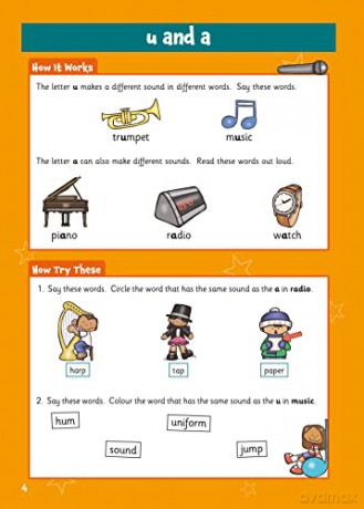 Phonics Activity Book for Ages 5-6 (Year 1) (CGP KS1 Activity Books and Cards) - CGP Books [KSIĄŻKA]