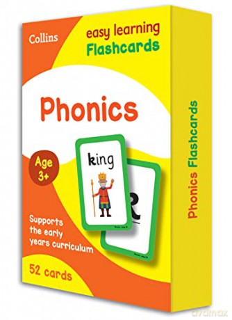 Phonics Flashcards: Ideal for home learning (Collins Easy Learning Preschool) - Collins Easy Learnin [KSIĄŻKA]