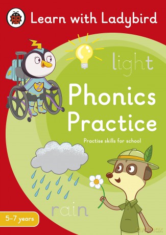 Phonics Practice: A Learn with Ladybird Activity Book (5-7 years): Ideal for home learning (KS1) - Ladybird [KSIĄŻKA]