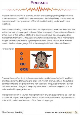 Physical French Phonics: A Sound, Action and Spelling System for Teaching French Phonics - 3rd edition - Sue Cave [KSIĄŻKA]