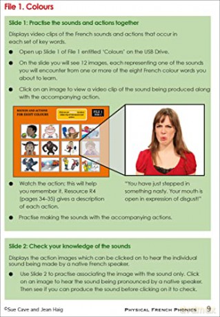 Physical French Phonics: A Sound, Action and Spelling System for Teaching French Phonics - 3rd edition - Sue Cave [KSIĄŻKA]