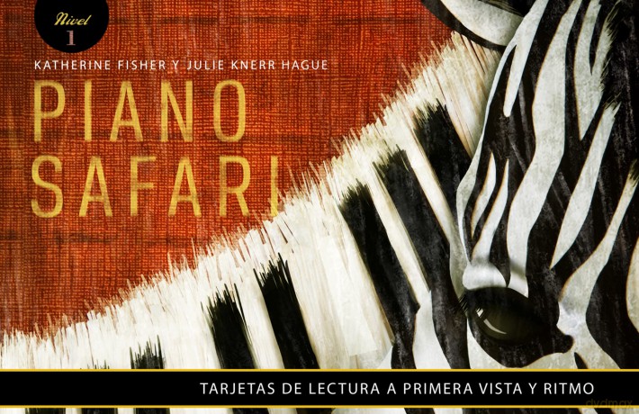 Piano Safari: Sight Reading Cards 1 SPANISH (PIANO METHOD) - Katherine Fisher and Julie Knerr [KSIĄŻKA]