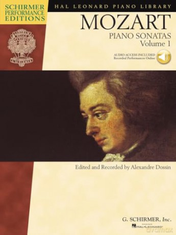 Piano Sonatas, Volume 1: Schirmer Performance Editions - Alexandre Dossin [KSIĄŻKA]