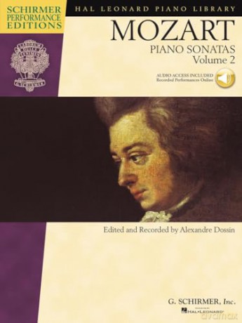 Piano Sonatas, Volume 2: Schirmer Performance Editions - Alexandre Dossin [KSIĄŻKA]