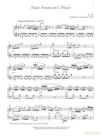 Piano Sonatas, Volume 2: Schirmer Performance Editions - Alexandre Dossin [KSIĄŻKA]