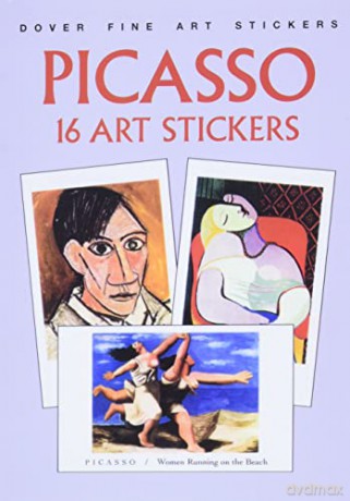 Picasso: 16 Art Stickers: 16 Art Stickers (Dover Art Stickers) - Prof Johannes Siegrist [KSIĄŻKA]