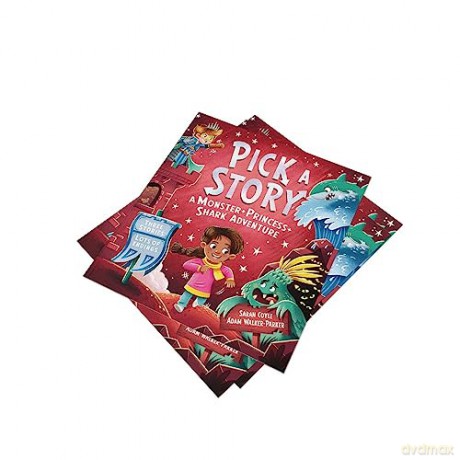 Pick a Story: A Monster Princess Shark Adventure: The brand new interactive illustrated picture book adventure for children where YOU choose the story! - Sarah Coyle [KSIĄŻKA]