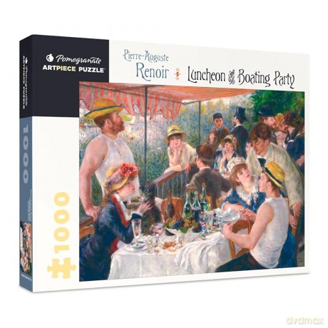 Pierre Auguste Renoir - Luncheon of the Boating Party: 1,000 Piece Puzzle - Pierre-Auguste Renoir [PUZZLE]