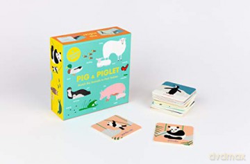 Pig and Piglet: Match the Animals to Their Babies (Magma for Laurence King) - Magma [KSIĄŻKA]