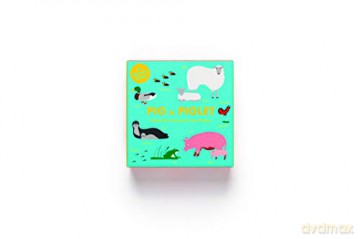 Pig and Piglet: Match the Animals to Their Babies (Magma for Laurence King) - Magma [KSIĄŻKA]