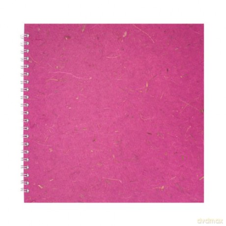 Pink Pig 11x11 Square Posh Banana Pig White Paper Sketchbook - Berry [KSIĄŻKA]