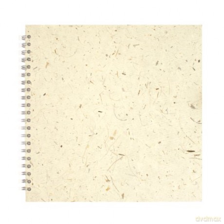 Pink Pig 11x11 Square Posh Banana Pig White Paper Sketchbook - Natural [KSIĄŻKA]