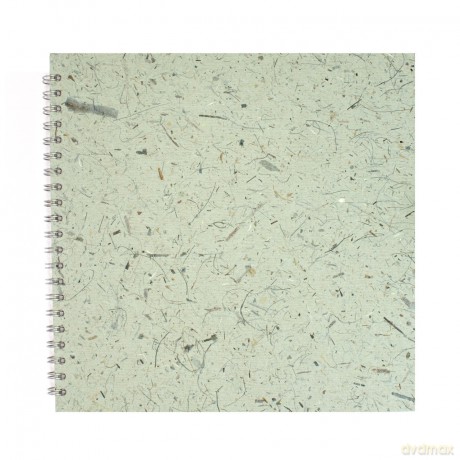 Pink Pig 11x11 Square Posh Banana Pig White Paper Sketchbook - Sea Grey [KSIĄŻKA]