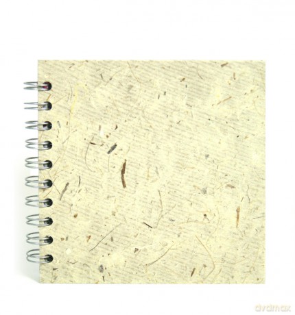 Pink Pig 6x6 Posh Banana Pig White Paper Sketchbook - Natural [KSIĄŻKA]