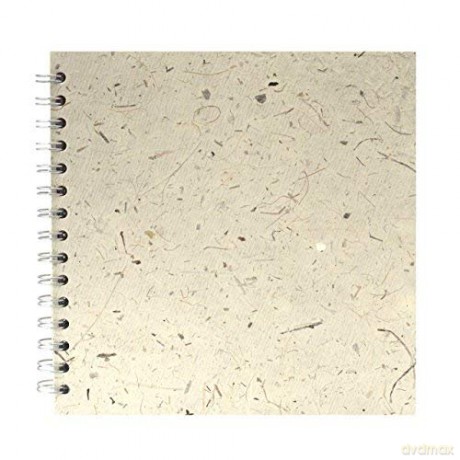 Pink Pig 8x8 Posh Banana Pig White Paper Sketchbook - Natural [KSIĄŻKA]