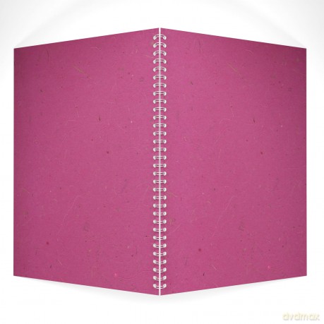 Pink Pig A3 Portrait Sketchbook | White Cartridge, 35 Leaves | Banana Berry [KSIĄŻKA]