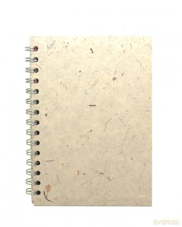 Pink Pig A5 Portrait Posh Banana Pig White Paper Sketchbook - Natural [KSIĄŻKA]