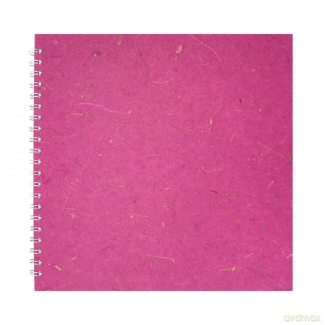 Pink Pig Square 11x11 inch Posh Banana Off White Paper Sketchbook - Berry [KSIĄŻKA]