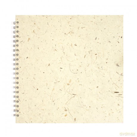 Pink Pig Square 11x11 inch Posh Banana Off White Paper Sketchbook - Natural [KSIĄŻKA]