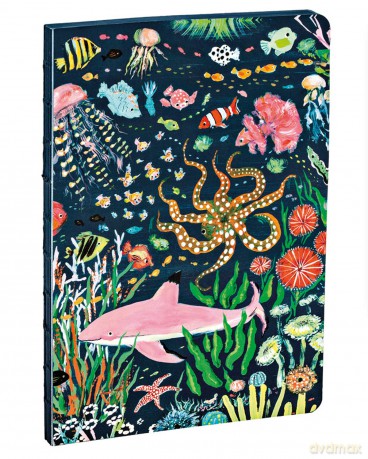 Pink Shark A5 Notebook - Allyn Howard [KSIĄŻKA]