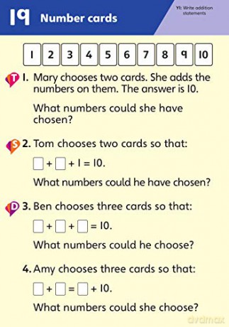 Pinpoint Maths Year 1 Problem Solving and Reasoning Challenge Cards: Y1 Problem Solving and Reasoning Pk - Belle Cottingham [KSIĄŻKA]
