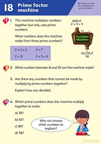 Pinpoint Maths Year 5 Problem Solving and Reasoning Challenge Cards: Y5 Problem Solving and Reasoning Pk - Steve Mills [KSIĄŻKA]
