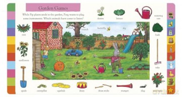 Pip and Posy's Big Book of Words - Axel Scheffler [KSIĄŻKA]